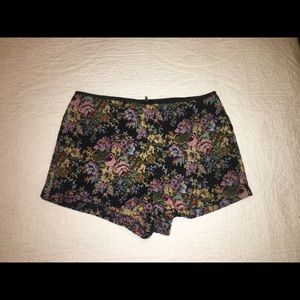 Floral Crochet Shorts